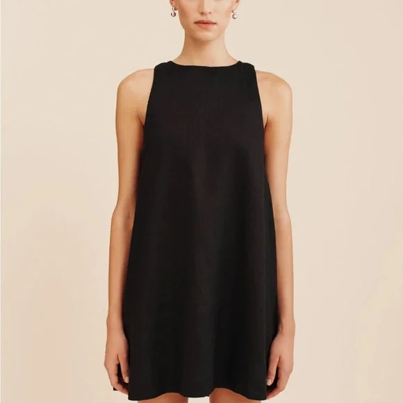 chinese dress ladies Posse | Women's | Neve Mini Dress | Black Dress Day